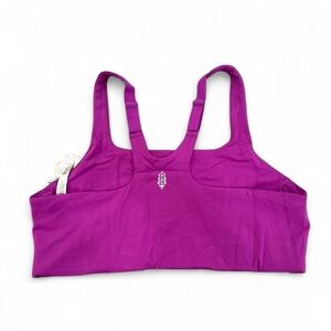 FP Movement Purple Racerback Sports Bra